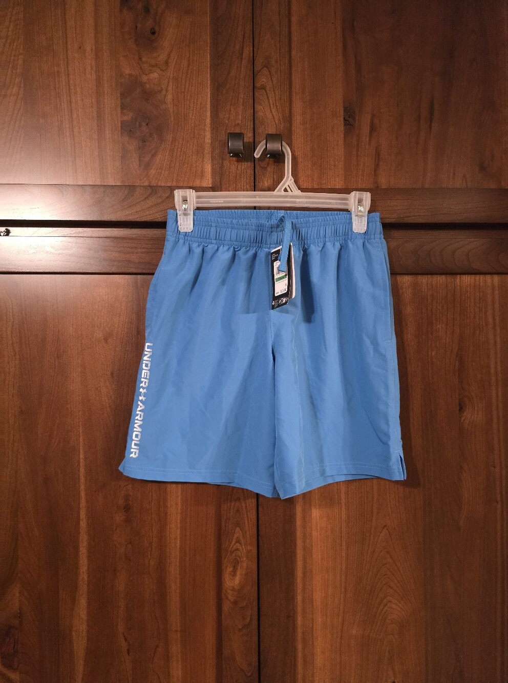 Under Armour Bright Blue Boys' Athletic Shorts